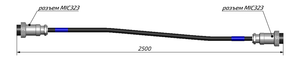 Конструкция кабеля питания для подключения PS16/PS100/DifAmp50 к USB Autoscope IV