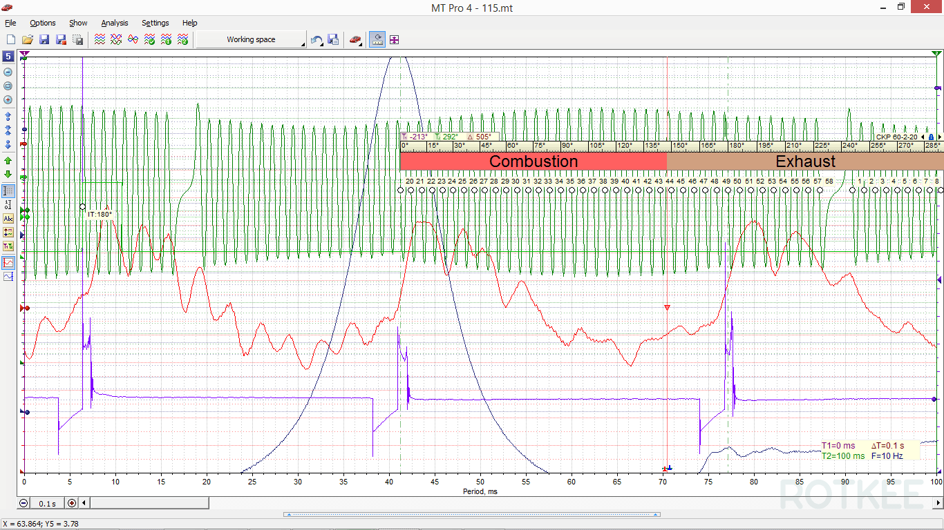 MT Pro 4.1 oscilloscope window screenshot 3