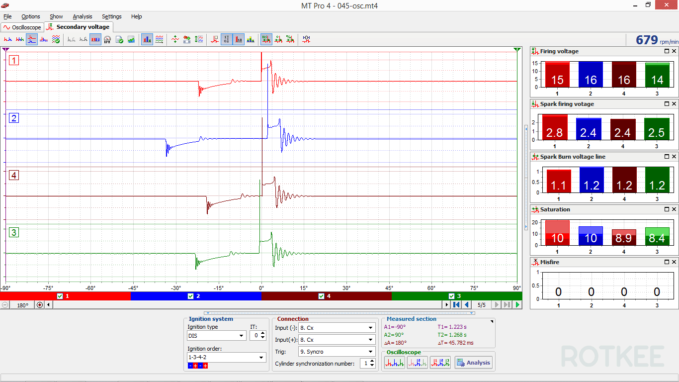 MT Pro 4.1 secondary voltage window screenshot 2